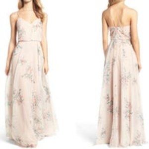 Jenny Yoo Inesse Chiffon Bridesmaid Dress (6)